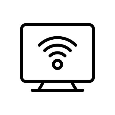 Web sitesi tasarımı ve masaüstü zarfları için sinyal simgesi, geliştirme. premium paket.