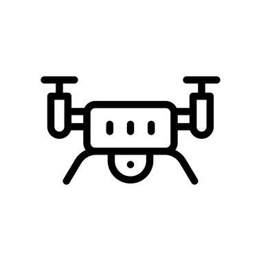drone Icon for website design and desktop envelopment, development. premium pack.