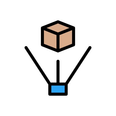 hologram Icon for website design and desktop envelopment, development. premium pack.