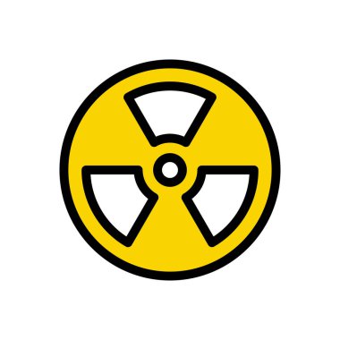 Web sitesi tasarımı ve masaüstü zarfları için nükleer simge, geliştirme. Premium paketi.