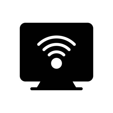 Web sitesi tasarımı ve masaüstü zarfları için sinyal simgesi, geliştirme. premium paket.