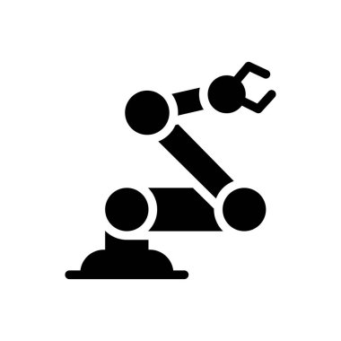 Web sitesi tasarımı ve masaüstü zarfları için robot simgesi, geliştirme. premium paket.