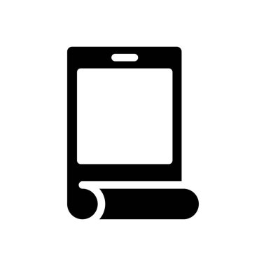 Web sitesi tasarımı ve masaüstü zarfları için katlama simgesi, geliştirme. Premium paketi.