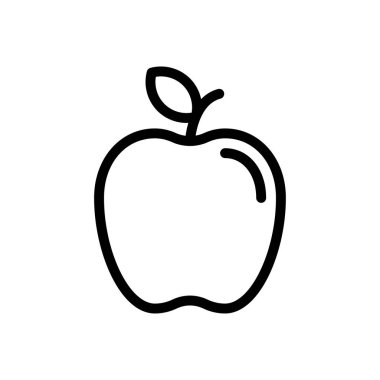 Web sitesi tasarımı ve masaüstü zarfları için elma simgesi, geliştirme. premium paket.