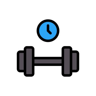 Web sitesi tasarımı ve masaüstü zarfları için spor salonu simgesi, geliştirme. premium paket.