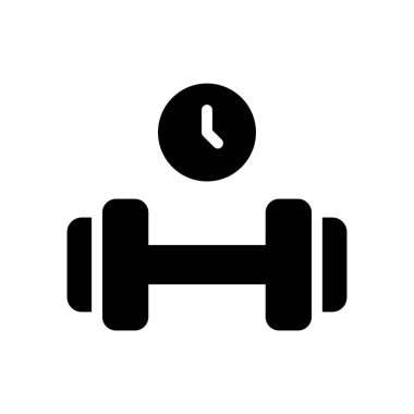 Web sitesi tasarımı ve masaüstü zarfları için spor salonu simgesi, geliştirme. premium paket.