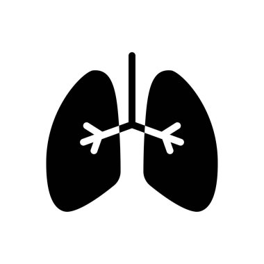 Ciğerler web sitesi tasarımı ve masaüstü zarfları için ikon, geliştirme. premium paket.