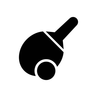 Web sitesi tasarımı ve masaüstü zarfları için ping pong simgesi, geliştirme. premium paket.