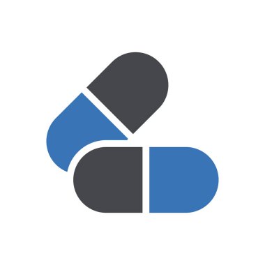 İnternet sitesi tasarımı ve masaüstü zarfları için hap ikonu, geliştirme. premium paket.