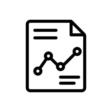 Web sitesi tasarımı ve masaüstü zarfları için rapor simgesi, geliştirme. premium paket.