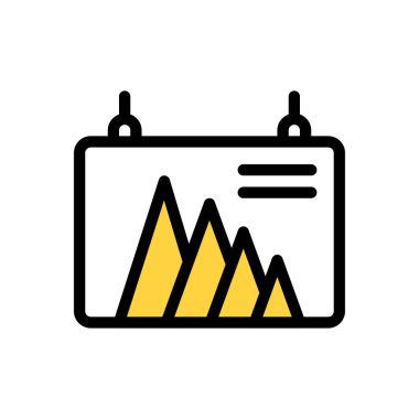 Web sitesi tasarımı ve masaüstü zarfları için grafik simgesi, geliştirme. premium paket.