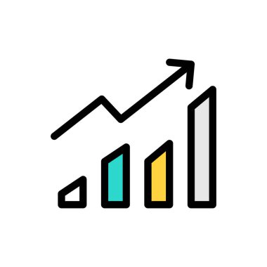 Web sitesi tasarımı ve masaüstü zarfları için büyüme simgesi, geliştirme. premium paket.