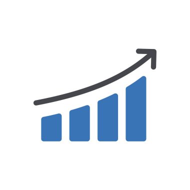 Web sitesi tasarımı ve masaüstü zarfları için büyüme simgesi, geliştirme. premium paket.