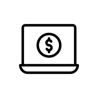 Web sitesi tasarımı ve masaüstü zarfları için dolar simgesi, geliştirme. premium paket.