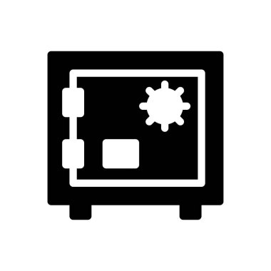 Web sitesi tasarımı ve masaüstü zarfları için dolap simgesi. premium paket.