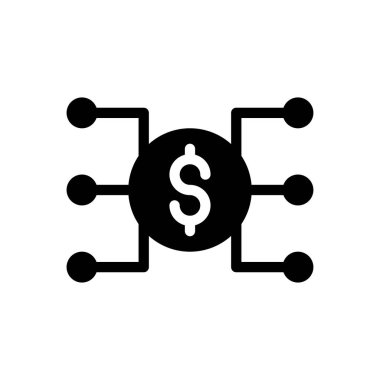 Web sitesi tasarımı ve masaüstü zarfları için dolar simgesi, geliştirme. premium paket.