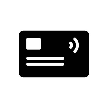 Web sitesi tasarımı ve masaüstü zarfları için kredi kartı simgesi, geliştirme. premium paket.