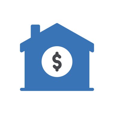 Web sitesi tasarımı ve masaüstü zarfları için bankacılık simgesi, geliştirme. premium paket.