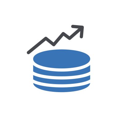 Web sitesi tasarımı ve masaüstü zarfları için büyüme simgesi, geliştirme. premium paket.