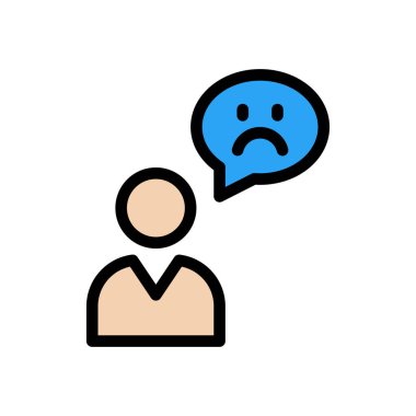 Web sitesi tasarımı ve masaüstü zarfları için geri bildirim simgesi, geliştirme. premium paket.