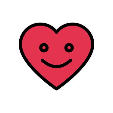 Web sitesi tasarımı ve masaüstü zarfları için gülen simge, geliştirme. premium paket.