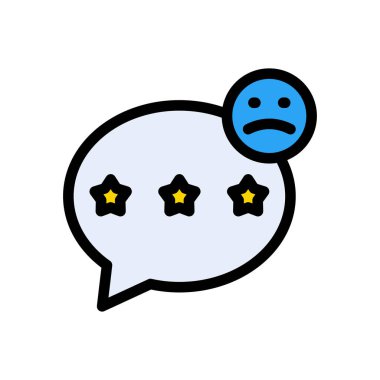 Web sitesi tasarımı ve masaüstü zarfları için geri bildirim simgesi, geliştirme. premium paket.