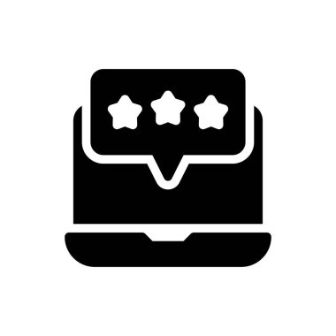 Web sitesi tasarımı ve masaüstü zarfları için geri bildirim simgesi, geliştirme. premium paket.