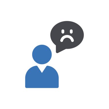 Web sitesi tasarımı ve masaüstü zarfları için geri bildirim simgesi, geliştirme. premium paket.