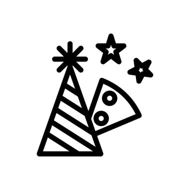 parti simgesi web sitesi tasarımı ve masaüstü zarfları için, geliştirme. premium paket.