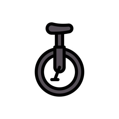 Web sitesi tasarımı ve masaüstü zarfları için tek tekerlekli bisiklet Simgesi, geliştirme. premium paket.