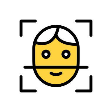 Web sitesi tasarımı ve masaüstü zarfları için yüz simgesi, geliştirme. premium paket.