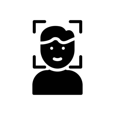 Web sitesi tasarımı ve masaüstü zarfları için yüz simgesi, geliştirme. premium paket.