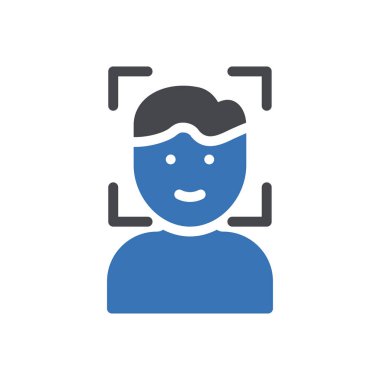 Web sitesi tasarımı ve masaüstü zarfları için yüz simgesi, geliştirme. premium paket.