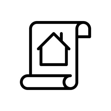 site tasarımı ve masaüstü zarfları için ev simgesi, geliştirme. premium paket.