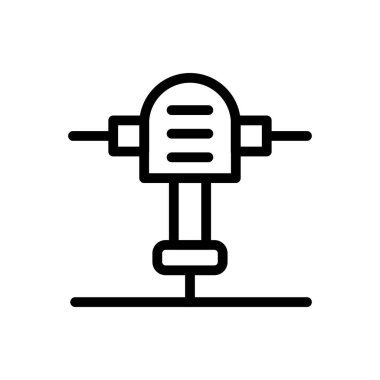 Web sitesi tasarımı ve masaüstü zarfları için sondaj simgesi, geliştirme. premium paket.