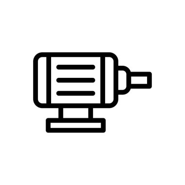 pompa Simgesi web sitesi tasarımı ve masaüstü zarfları, geliştirme için. premium paket.