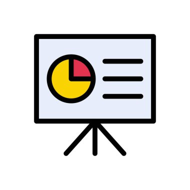 Web sitesi tasarımı ve masaüstü zarfları için sunum simgesi, geliştirme. premium paket.