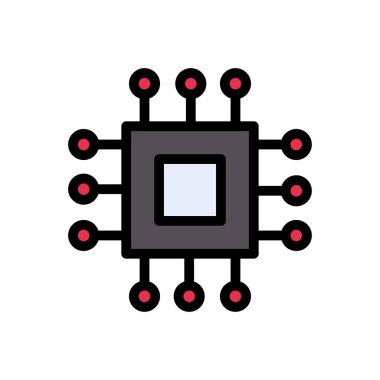 çip Simgesi web sitesi tasarımı ve masaüstü zarfları için, geliştirme. premium paket.