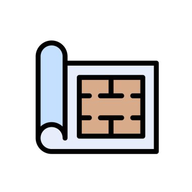 Web sitesi tasarımı ve masaüstü zarfları için harita simgesi, geliştirme. premium paket.