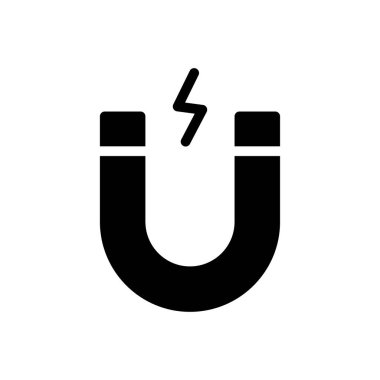 Web sitesi tasarımı ve masaüstü zarfları için mıknatıs simgesi, geliştirme. premium paket.