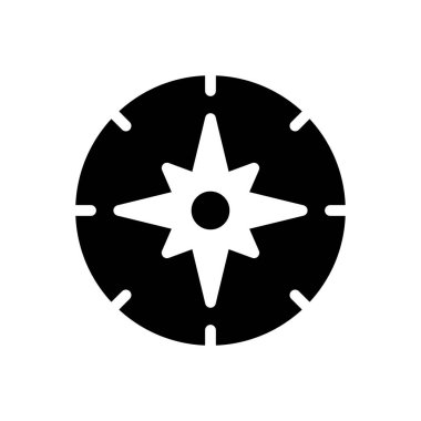 Web sitesi tasarımı ve masaüstü zarfları için pusula simgesi, geliştirme. premium paket.