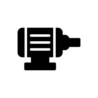 pompa Simgesi web sitesi tasarımı ve masaüstü zarfları, geliştirme için. premium paket.