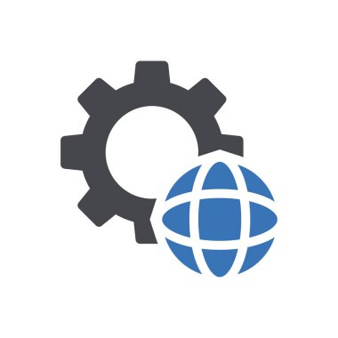 Web sitesi tasarımı ve masaüstü zarfları için genel simge, geliştirme. premium paket.