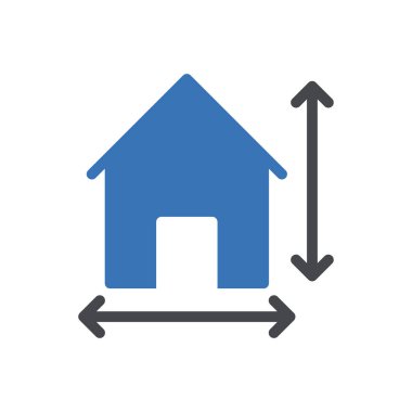 site tasarımı ve masaüstü zarfları için ev simgesi, geliştirme. premium paket.