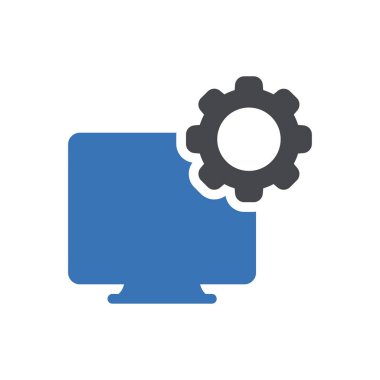 Web sitesi tasarımı ve masaüstü zarfları için ekran simgesi, geliştirme. premium paket.