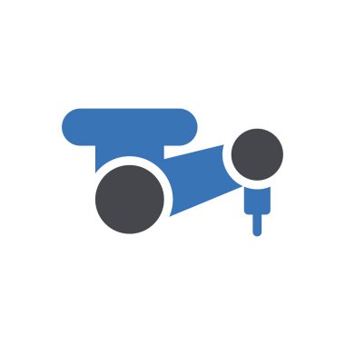 Web sitesi tasarımı ve masaüstü zarfları için makine simgesi, geliştirme. premium paket.