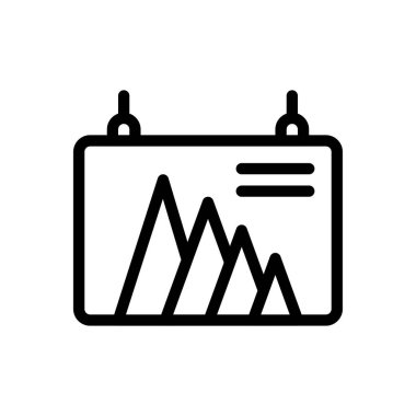 Web sitesi tasarımı ve masaüstü zarfları için grafik simgesi, geliştirme. premium paket.