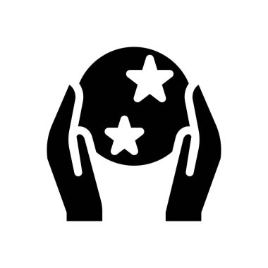 Web sitesi tasarımı ve masaüstü zarfları için sihirli simge, geliştirme. premium paket.