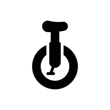 Web sitesi tasarımı ve masaüstü zarfları için tek tekerlekli bisiklet Simgesi, geliştirme. premium paket.