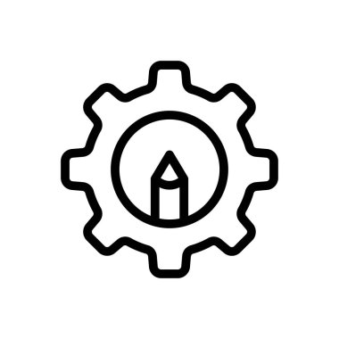 Web sitesi tasarımı ve masaüstü zarfları için Simgeyi yapılandır, geliştirme. premium paket.